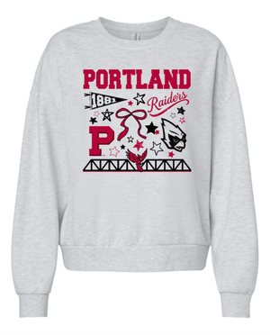 Custom Printed Apparel | Women's Crewneck Sweatshirt | Portland Raiders - Portland Raiders