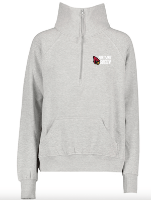 Custom Printed Apparel | Womens Custom 1/2-Zip - Boxy | Portland Boys Soccer - Portland Soccer - 19839
