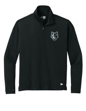 Custom Printed Apparel | Women's Custom 1/4 Zip - New Era Lightweight Performance | Okemos Operations - Okemos Operations - 19700