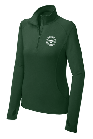 Custom Printed Apparel | Women's Custom 1/4 Zip - Stretch Performance | Portland Boy Scouts - Portland Boy Scouts - 19243