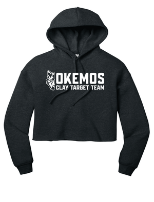 Custom Printed Apparel | Women's Custom Hoodie - Cropped | Okemos Clay Target Team - Okemos Clay Target - 19202