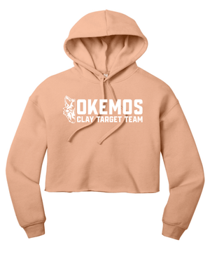 Custom Printed Apparel | Women's Custom Hoodie - Cropped | Okemos Clay Target Team - Okemos Clay Target - 19202