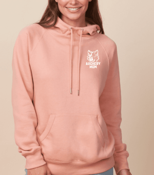 Custom Printed Apparel | Women's Custom Hoodie - Scuba Neck | Okemos Archery - Okemos Archery Women's - 18994