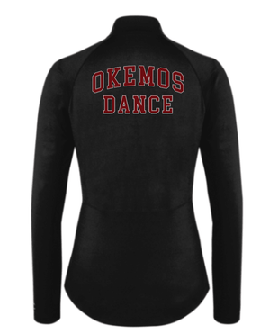 Custom Printed Apparel | Women's Custom Jacket - Black Champion Full Zip | OHS Dance Team - OHS Dance Team - 19381
