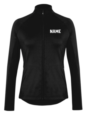 Custom Printed Apparel | Women's Custom Jacket - Black Champion Full Zip | OHS Dance Team - OHS Dance Team - 19381