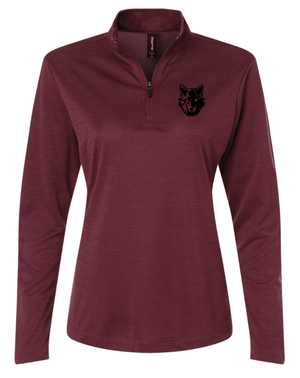 Custom Printed Apparel | Women's Custom Quarter-Zip - Performance | Hiawatha Elementary - Hiawatha Elementary - 19891
