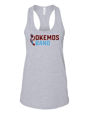 Custom Printed Apparel | Women's Custom Racerback Tank Top | Okemos Band - Okemos Band - 19368