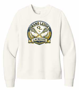 Custom Printed Apparel | Women's Custom Sweatshirt - Crewneck | Grand Ledge Lacrosse - GL Lacrosse - 19166