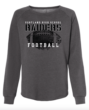 Custom Printed Apparel | Women's Custom Sweatshirt - Crewneck | PHS Football - PHS Football - 19820