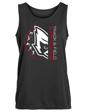 Custom Printed Apparel | Women's Custom Tank Top - Black | Portland MS Track & Field - Portland MS T&F - 19117