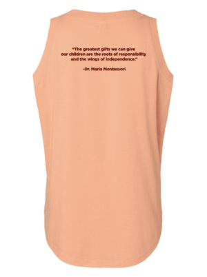 Custom Printed Apparel | Women's Custom Tank Top | Okemos Public Montessori - OPM Spring - 19289