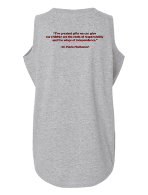Custom Printed Apparel | Women's Custom Tank Top | Okemos Public Montessori - OPM Spring - 19289