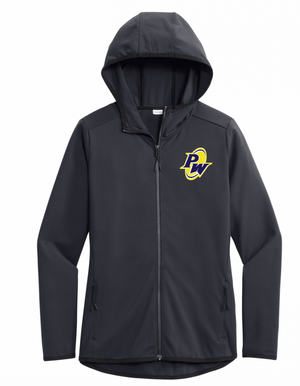 Custom Printed Apparel | Women's Full Zip Jacket | Pewamo-Westphalia Pirates - Pewamo Westphalia
