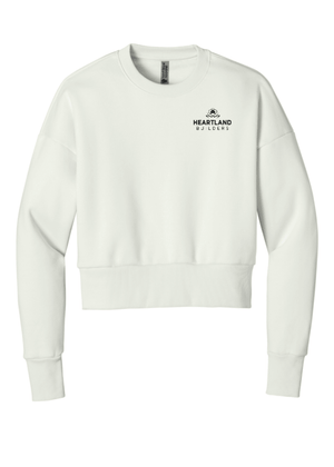 Custom Printed Apparel | Women's Heavyweight Crewneck Sweatshirt | Heartland Builders - Heartland Builders