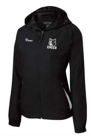 Custom Printed Apparel | Women's Hooded Jacket | Okemos Cheer - OHS Cheer - 19688