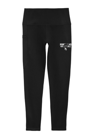 Custom Printed Apparel | Women's Leggings | Portland Volleyball - Portland Vball - 19598