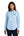 Michigan Department of Education Long Sleeve Light Blue front view
