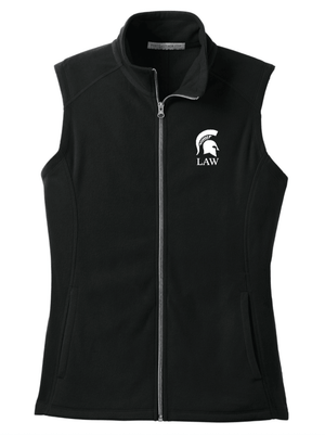 Custom Printed Apparel | Women's Microfleece Vest | MSU College of Law - MSU Law - 19732