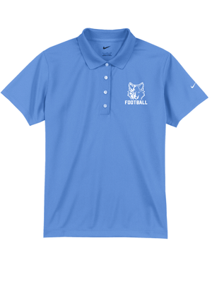 Custom Printed Apparel | Women's Nike Dri-FIT Polo | Okemos Football - Okemos Football