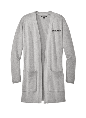 Custom Printed Apparel | Women's Open Front Cardigan Sweater | WIELAND - WIELAND