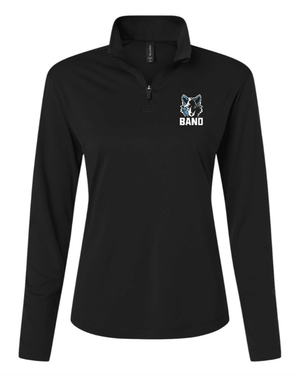 Custom Printed Apparel | Women's Performance 1/4 Zip | Okemos Band - Okemos Band - 19961