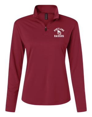Custom Printed Apparel | Women's Performance 1/4 Zip | Portland Raiders - Portland Raiders