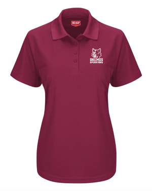 Custom Printed Apparel | Women's Performance Knit Polo | Okemos Operations - Okemos Operations - 19559