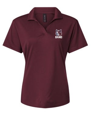 Custom Printed Apparel | Women's Performance Polo | Okemos Band - Okemos Band - 19961
