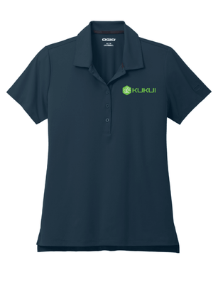 Custom Printed Apparel | Women's Performance Stretch Polo | KUKUI - KUKUI