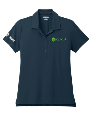 Custom Printed Apparel | Women's Performance Stretch Polo | KUKUI - KUKUI