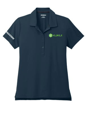 Custom Printed Apparel | Women's Performance Stretch Polo | KUKUI - KUKUI