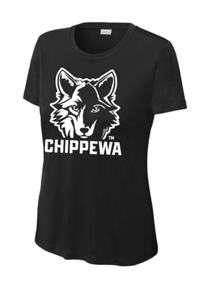 Custom Printed Apparel | Women's Performance T-Shirt | Chippewa Middle School - Chippewa Middle School