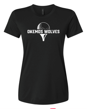 Custom Printed Apparel | Women's Performance T-Shirt | Okemos Girls Golf - OHS Girls Golf - 19959