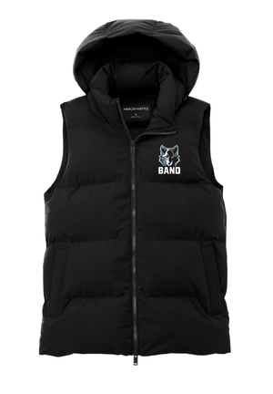Custom Printed Apparel | Women's Puffy Vest | Okemos Band - Okemos Band - 19961