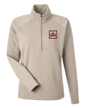 Custom Printed Apparel | Women's Quarter Zip Sweatshirt - Mojave | St. Martha School Spirit Wear - St. Martha OD