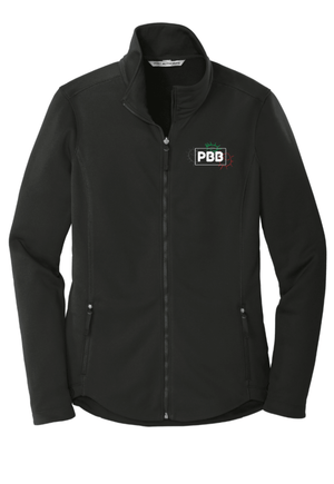 Custom Printed Apparel | Women's Smooth Fleece Full Zip Jacket | Portland's Backpacks for Bellies - PBB - 19894