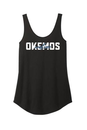 Custom Printed Apparel | Women's Tri-Blend Relaxed Tank | Cornell Elementary - Cornell - 19720