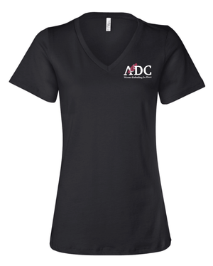 Custom Printed Apparel | Women's V - Neck T-Shirt | American Daughters of Conservation - American Daughters of Conservation