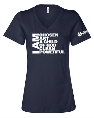 Custom Printed Apparel | Women's V - Neck T-Shirt | Kids Alive - Kids Alive On Demand