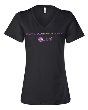 Custom Printed Apparel | Women's V - Neck T-Shirt | LCN Women - LCN Women