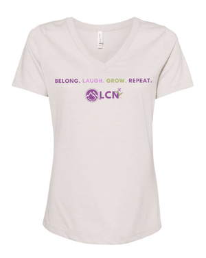 Custom Printed Apparel | Women's V - Neck T-Shirt | LCN Women - LCN Women