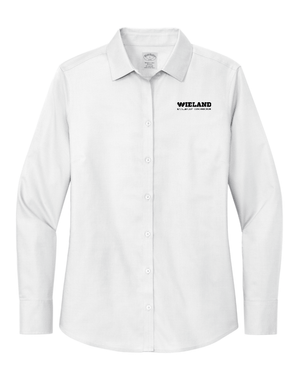 Custom Printed Apparel | Women's Wrinkle - Free Stretch Button Up Shirt | WIELAND - WIELAND