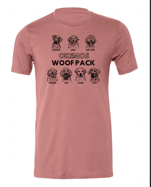 Custom Apparel - Screen Printing - Woof Pack 2024 - Adult Jersey Tee - 2024 Woof Pack - 16526