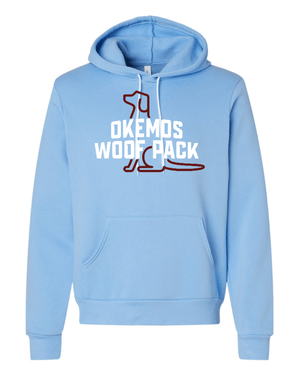 Custom Apparel - Screen Printing - Woof Pack 2024 - Adult Sponge Fleece Hoodie - 2024 Woof Pack - 16526