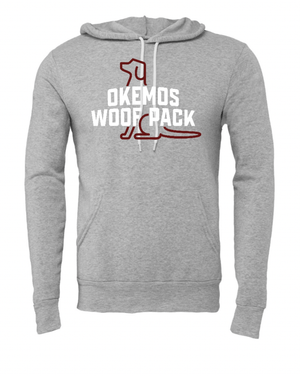 Custom Apparel - Screen Printing - Woof Pack 2024 - Adult Sponge Fleece Hoodie - 2024 Woof Pack - 16526