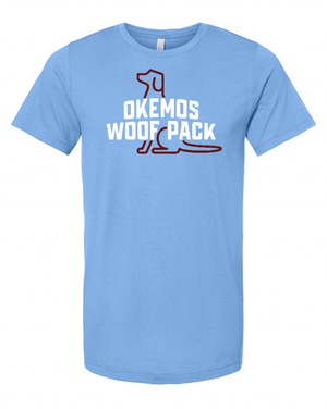 Custom Apparel - Screen Printing - Woof Pack 2024 - Blue Adult Jersey Tee - 2024 Woof Pack - 16526