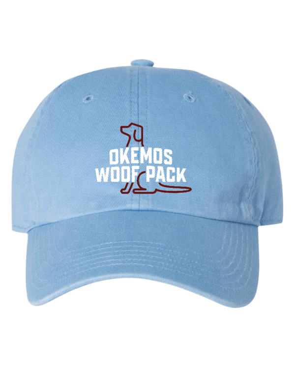 Custom Apparel - Screen Printing - Woof Pack 2024 - Relaxed Dad Hat - 2024 Woof Pack - 16526