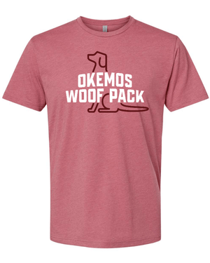 Custom Apparel - Screen Printing - Woof Pack - Adult Unisex CVC T-Shirt - Woof pack - 14985