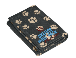 Custom Printed Apparel | Woof Pack Holiday 2025 - Small Plush Blanket "Woof Pack Logo" - Woof Pack W25 - 18763
