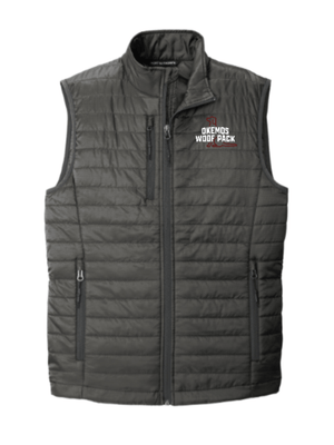 Custom Apparel - Screen Printing - Woof Pack Holidays - Packable Puffy Vest - Woof Pack Holidays - 16953